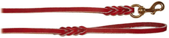 Schweikert Dog Leash/Lead Leather in Red color