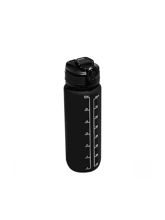 Muitomas Sticla de apa Plastic 750ml Negru