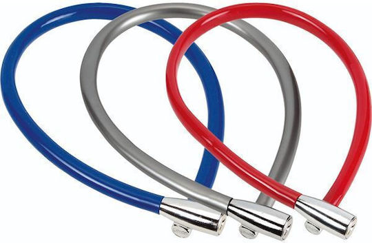 Abus 1900/55 Bicycle Lock with Key, Grey Color