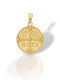 Mentzos Charm Talisman Konstantin aus 14K Gold M2943