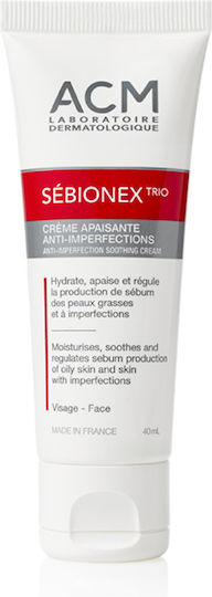 Cremă anti-imperfecțiuni pentru față Laboratoire Acm Sebionex Trio 40 ml
