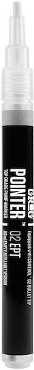 Grog Marker de Proiectare 2mm Alb