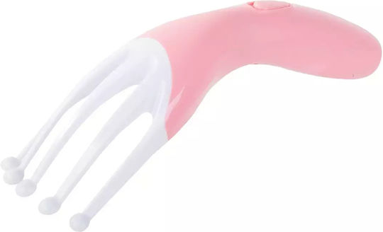 Kugel Massage für den Kopf mit Vibration Rosa