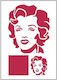 Stencil 21x29.7cm Warhol Stamperia