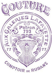 Schablone 21x29,7cm Couture Stamperia