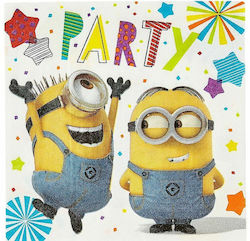 Χαρτοπετσέτες Φαγητού Minions New 16τεμ Χαρτοπετσέτες Φαγητού Minions New 16τεμ