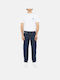 Herren Jeanshosen Relaxed Verjüngt Fit Blau