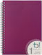 Big Spiral Caiet Cu dungi B5 35 de Foi Violet 1buc