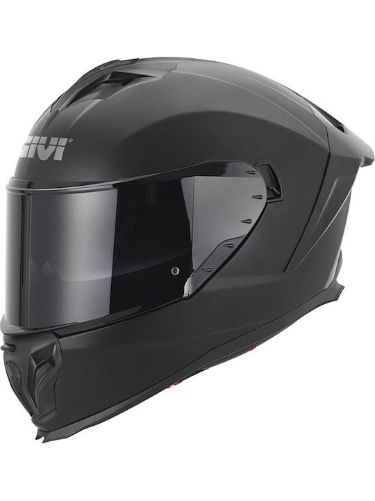 Givi H50.3 Solar Color Black Κράνος Μηχανής Full Face ECE 22.06 1500gr με Sunvisor
