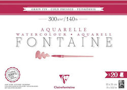 Clairefontaine Fontaine Glued Watercolour Pad 2...