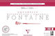 Clairefontaine Fontaine Glued Watercolour Pad 20 Sheets 18x26cm Cold Pressed Fine Grain 300gsm 100% Cotton