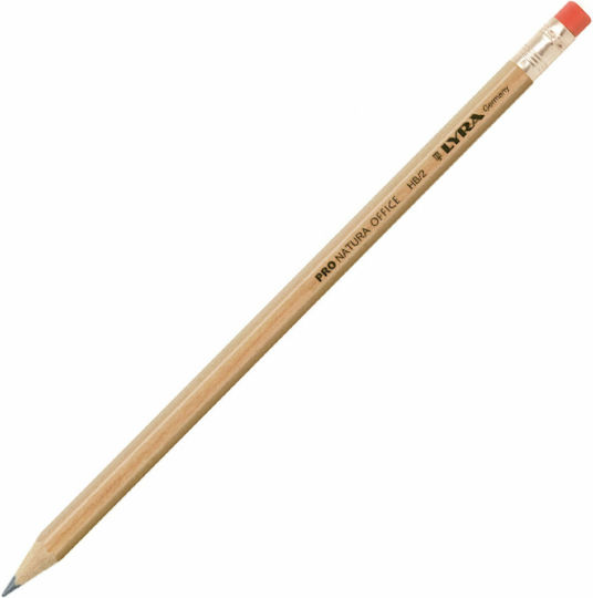 Pencil HB Eraser Ecological Lyra Pro Natura 2515