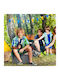Fotoliu Puf Impermeabil Gri Închis 56x56x26cm