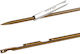 MVD Tahitian Shafts Ø6.50mm Single Flopper Smart Notch Sharkfins 120cm