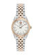 Versace V-code Lady Women's Watch with Pink Gold Metal Bracelet