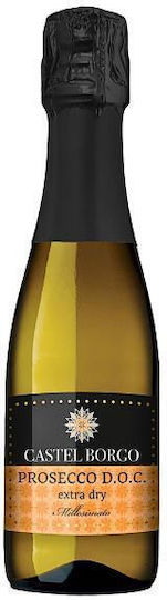 Vinicola Decordi Wein Castel Borgo Weiß Trocken Semi-Sparkling 200ml