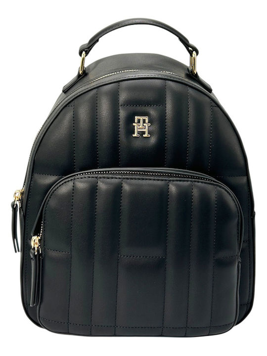 Rucksack Leder Tommy Hilfiger Rucksack Damen Silber TOMMY HILFIGER