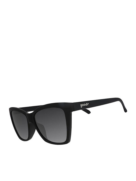 Goodr Unisex Sunglasses with Black Frame and Black Lens G00312-PG-BK1-GR