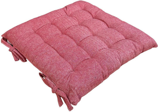 Linea Home Garden Chair Cushion Coral 40x40cm