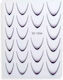 Wd Nail Stickers French Manicure Black Nail Stickers French Manicure Black