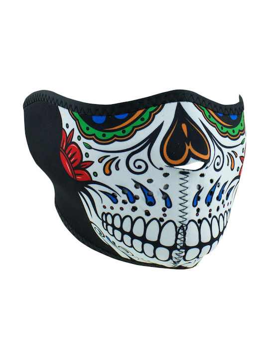 Неопренова маска за лице Zan Headgear Muerte Sk...