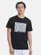 T-shirt Μαύρο