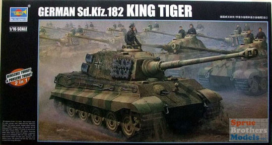 Trumpeter German King Tiger 2 In 1 Scale 1:16 – 00910