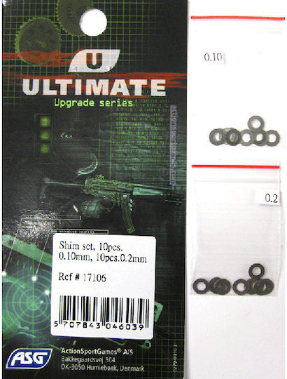 Shim-Set 10 Stück x 0,10 mm & 10 Stück x 0,20 mm