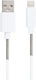 Borofone Bx11 USB-A to Lightning Cable Λευκό 1m