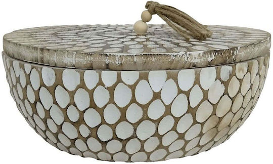 InTheBox Διακοσμητικό Κουτί Ξύλινο 34x34x12cm