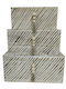 InTheBox Set Dekorative Boxen Holz 3Stück