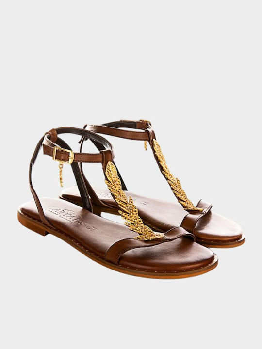 Caryatis Σανδάλια Brown