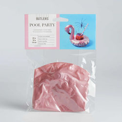 Pool Party Ποτηροθήκη Φουσκωτή Φλαμίνγκο Ροζ Pvc Πλαστικό
