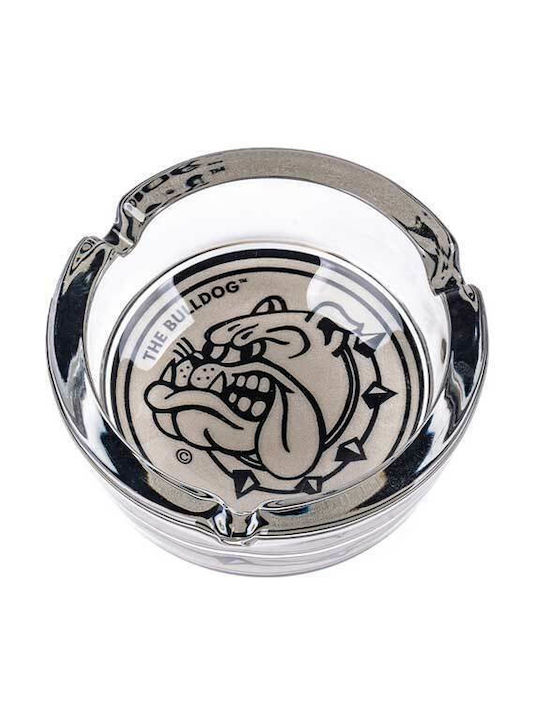 Bulldog Amsterdam Τασάκι Γυάλινο Μαύρο 10cm