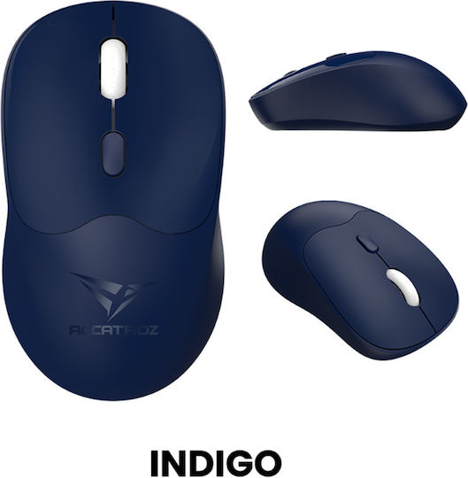 Alcatroz Airmouse Duo 6 Kabellos Bluetooth Maus Indigo