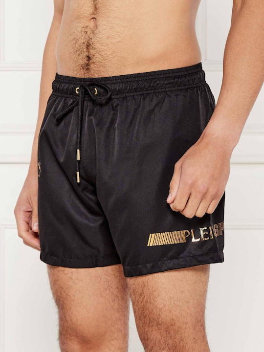 Costum de Baie Bărbătesc Pantaloni Scurți Negru