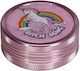 Grinder 50mm Aluminiu Bitch Bong Roz Design 2 Părți