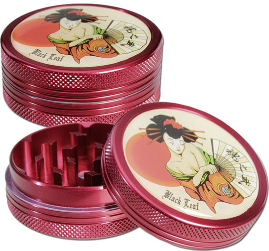 Мелачка 50мм алуминий "geisha" 2 части