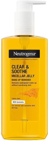 Neutrogena Clear & Soothe Gel Ντεμακιγιάζ Προσώπου με Καταπραυντική & Έλεγχο λιπαρότητας δράση 200ml
