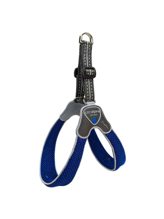 Cortina Coralpina Cinquetorri Harness Size 2 25-35cm for Dogs 3 to 4kg Blue