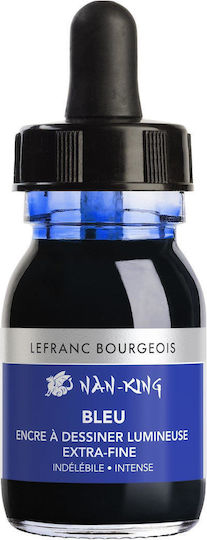 Lefranc & Bourgeois 30ml Μπλε Σινική Μελάνη Nan-king