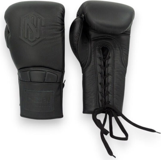 Chosen Boxing Gloves Leather for Competition Black