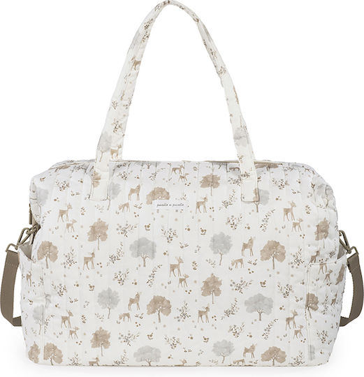 Pasito a Pasito Wickeltasche Krankenhaus Schulter/Hand Beige 50x35x25cm.