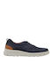 Men's Leather Casual Shoes Blue