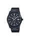 Casio Standard Men's Watch 41mm Battery with Black Metal Bracelet