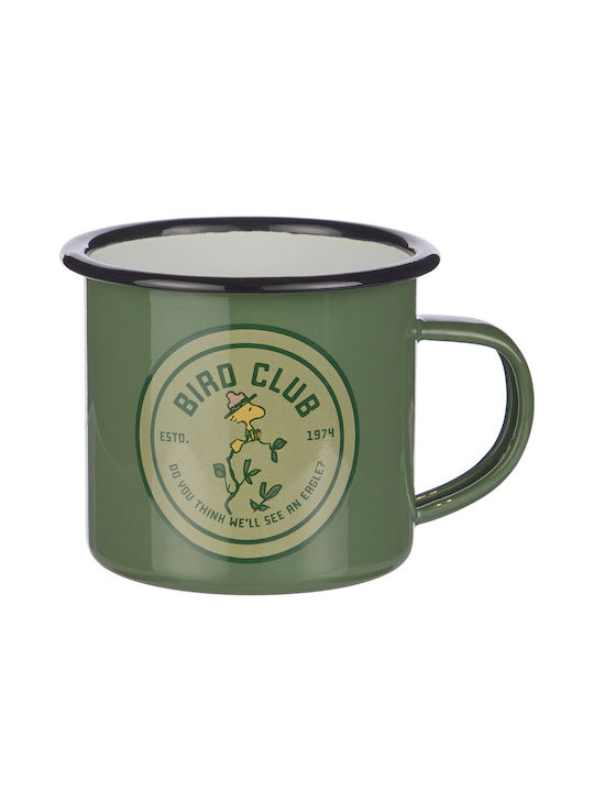 Butlers Becher Emaille Grün 380ml