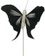 Set Fluturi/24 Artă 8/9cm Negru