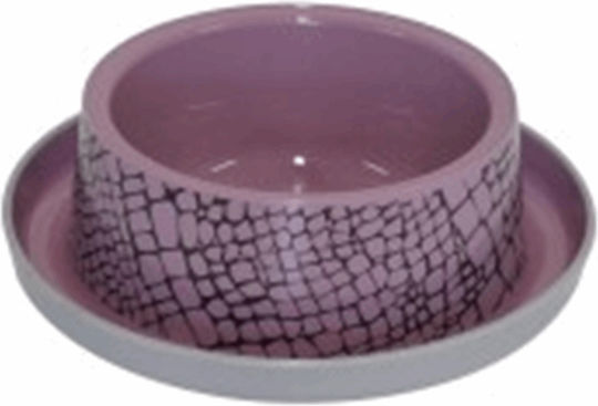 Moderna Kunststoff Schalen Futter & Wasser für Hund auf Basis von 735ml in Rosa Farbe