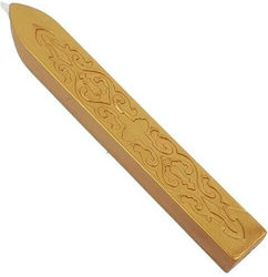 Sealing Wax Wick Set/8 1.2x9cm Gold