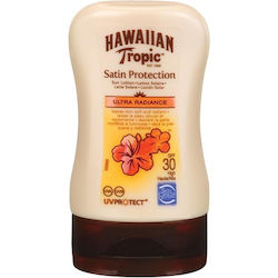 Hawaiian Tropic Satin Protection Ultra Radiance Слънцезащитен Фактор SPF30 100мл Hawaiian Tropic Satin Protection Ultra Radiance Слънцезащитен Фактор SPF30 100мл